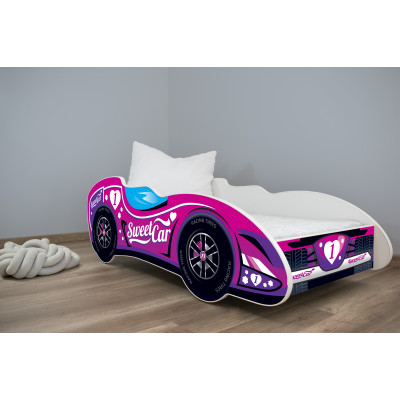 Detská auto posteľ Top Beds F1 140cm x 70cm - SWEET CAR